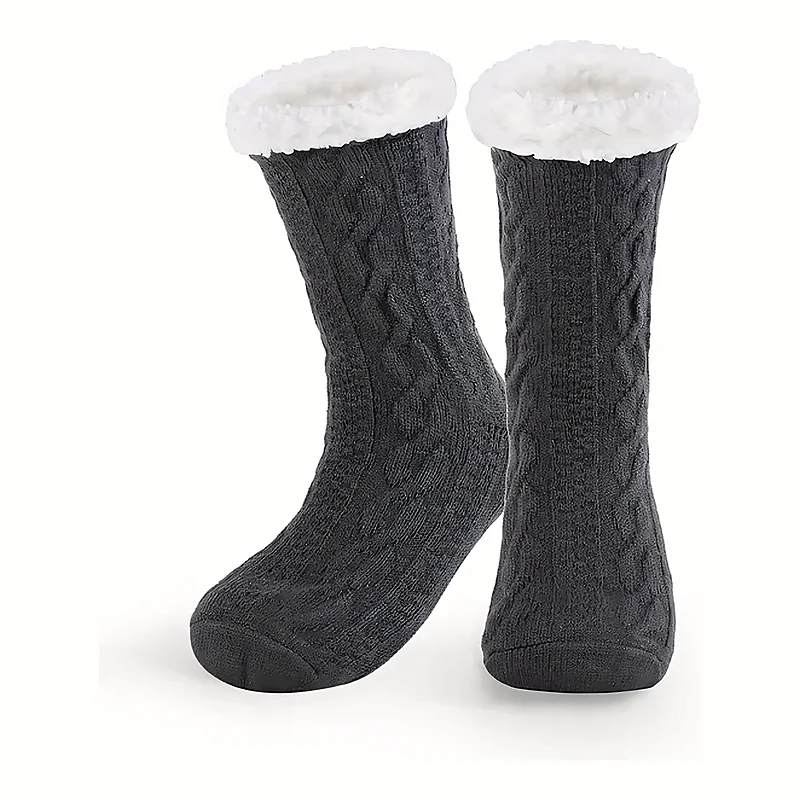 Chaussons-chaussettes WYTrartist en maille épaisse