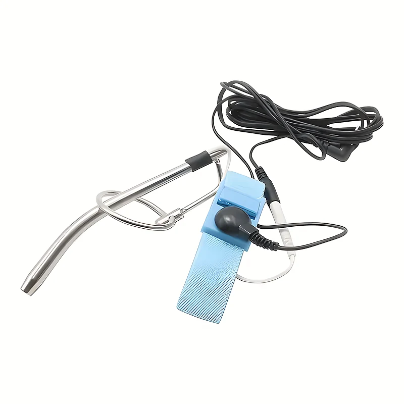 Sonde urétrale électrifiée en acier inoxydable